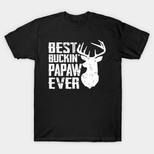 Best Bucking Papaw Shirt Deer Hunting T-Shirt